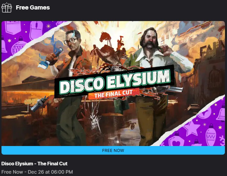 Epicus tasuta 25.12.2025