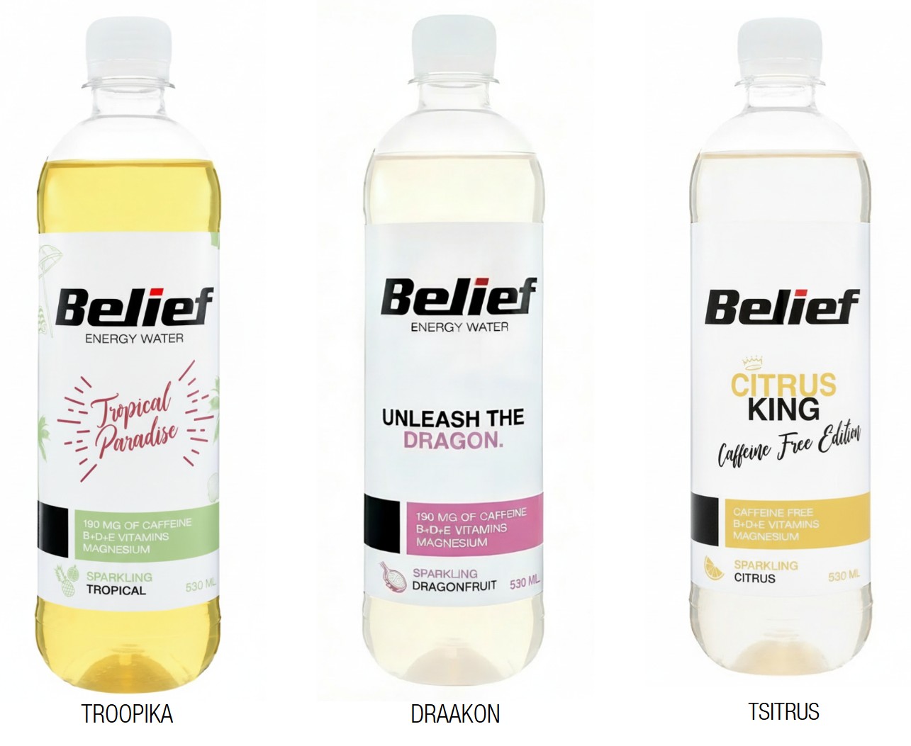 Belief – kolm uut maitset!